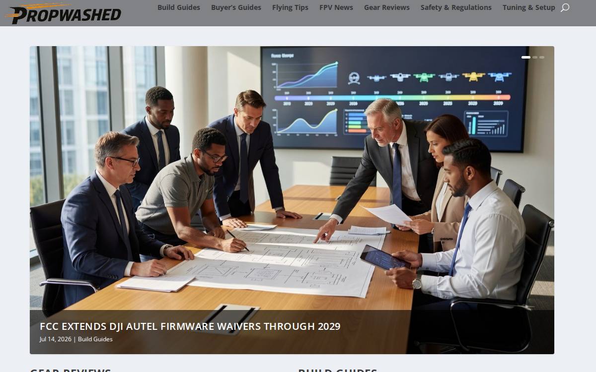 PropWashed website preview