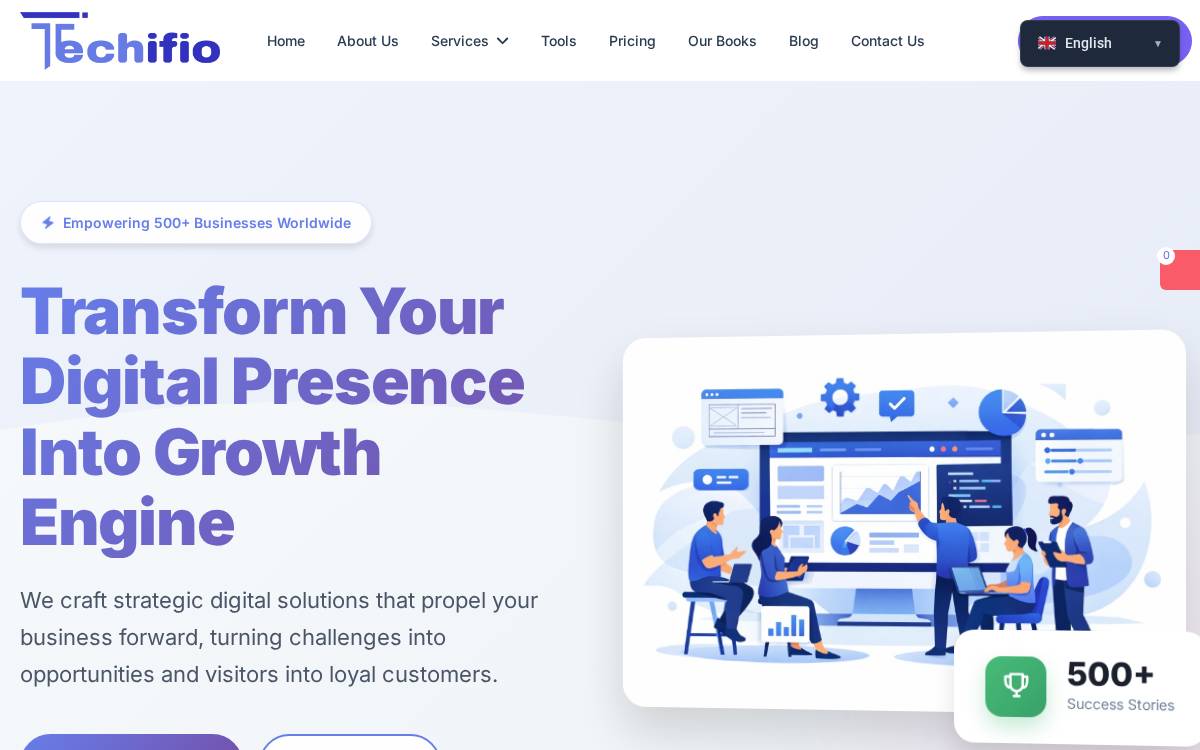 Proseeder website preview