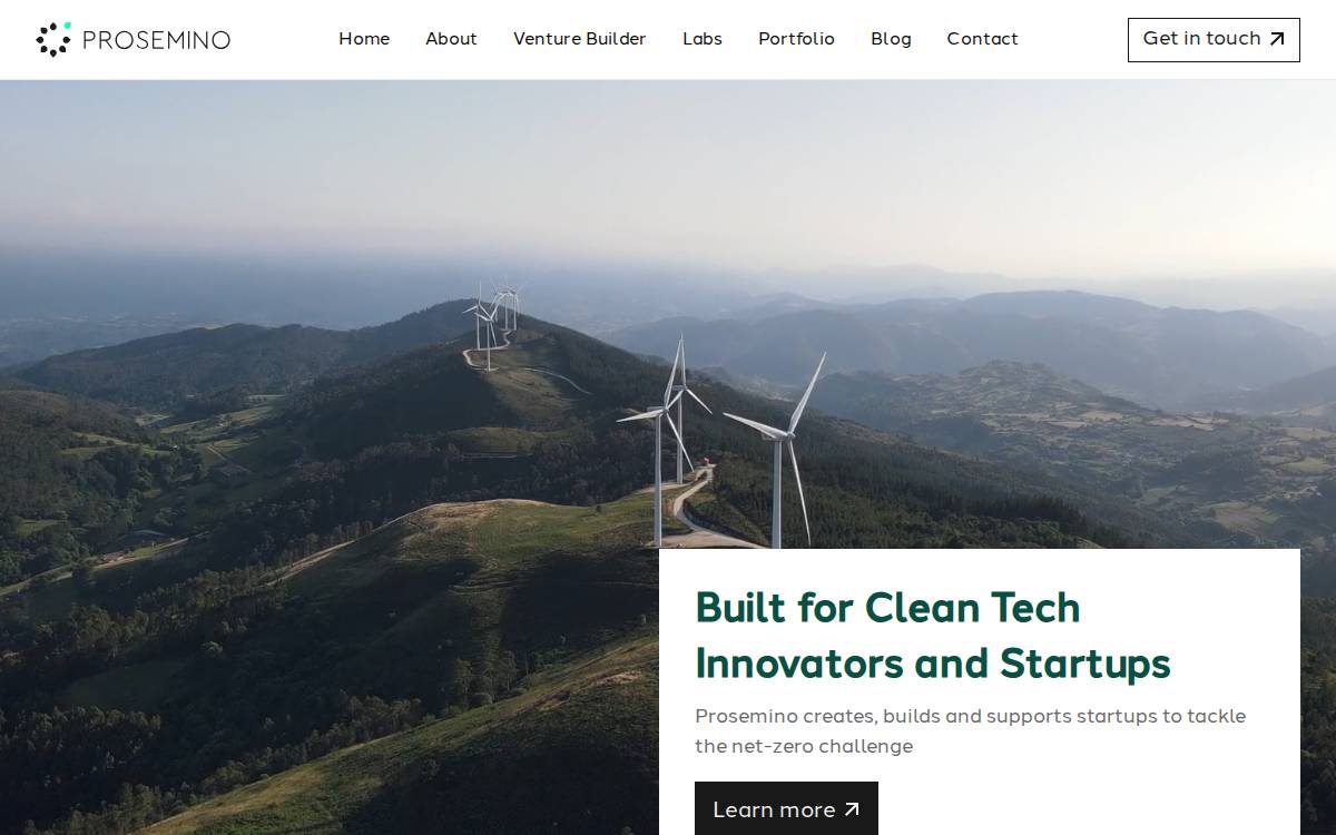 Prosemino website preview