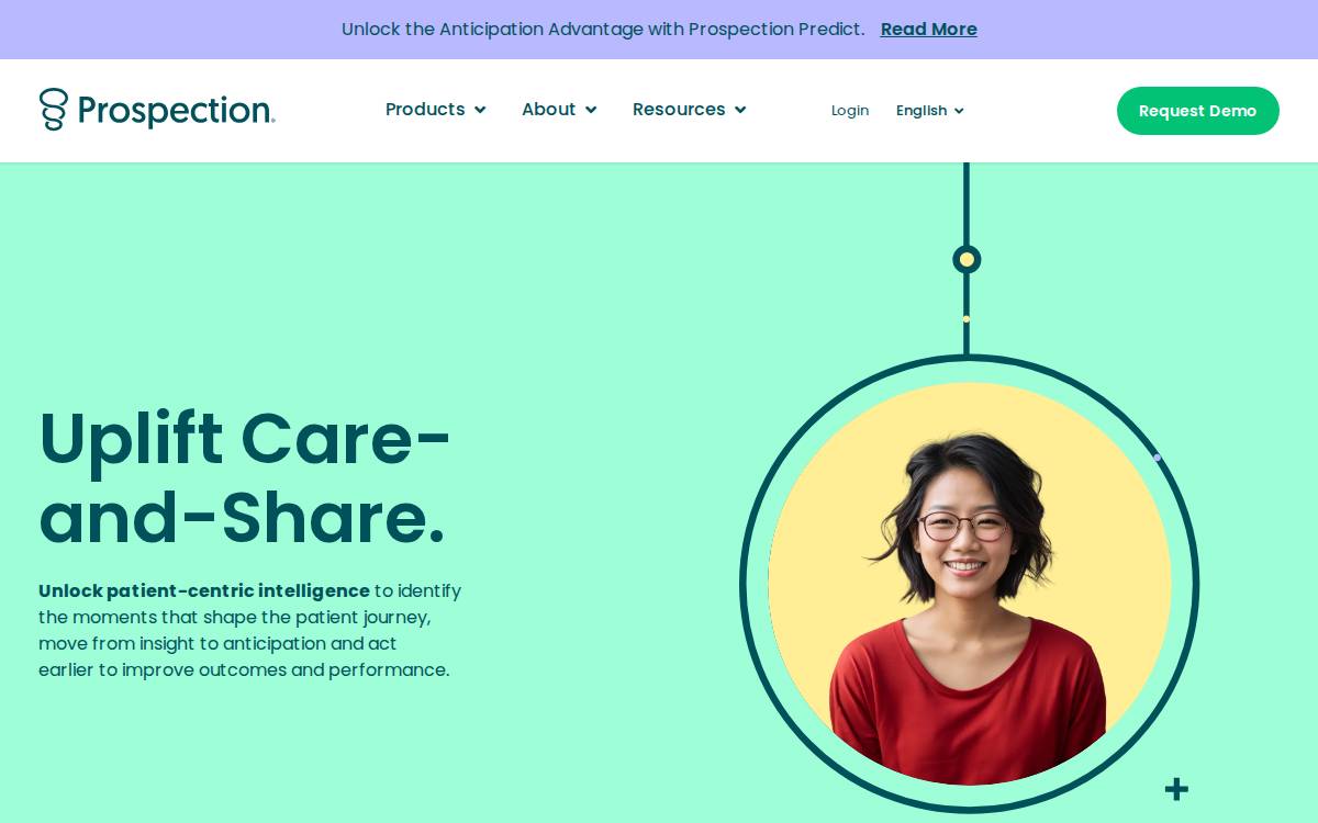 Prospection website preview