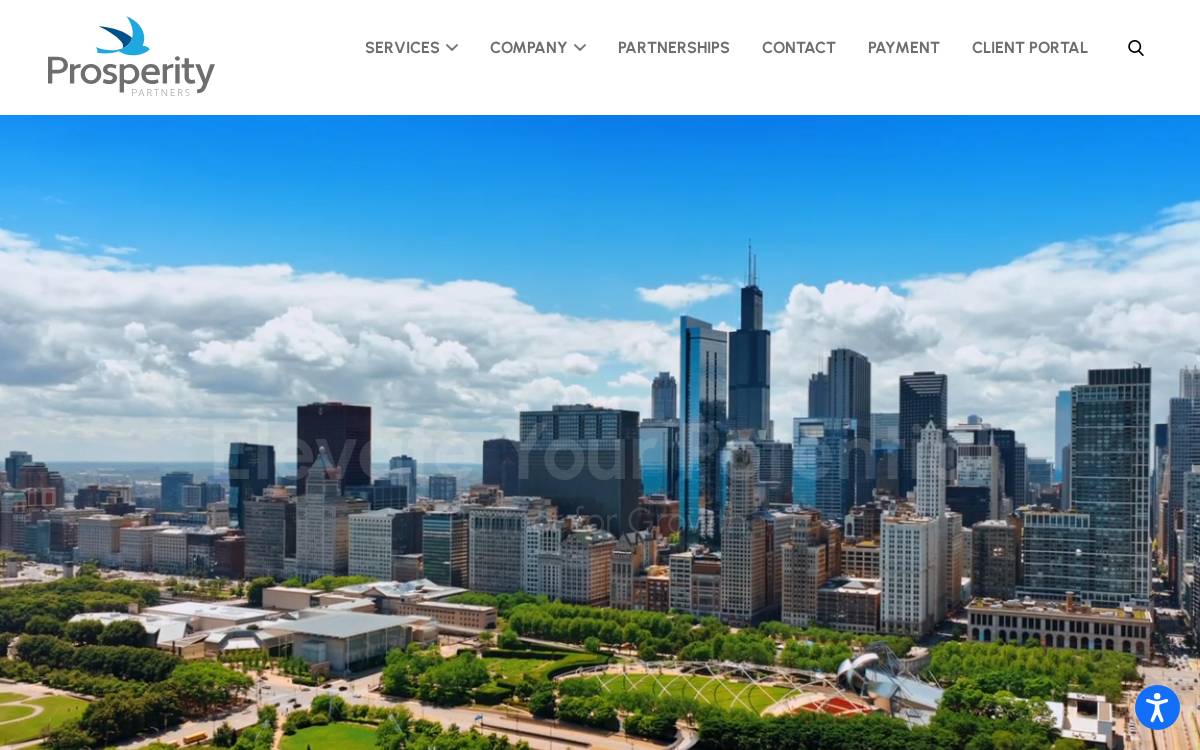 Prosperity Partners website preview