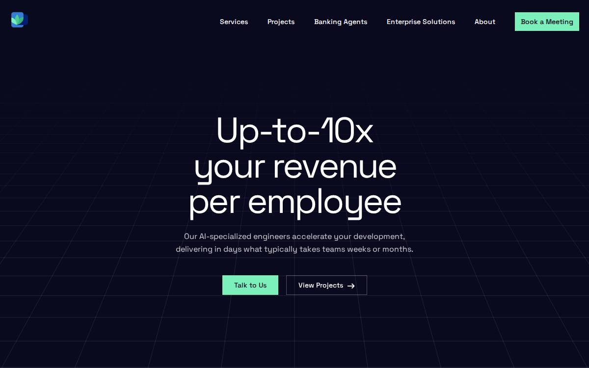 Prospertech website preview