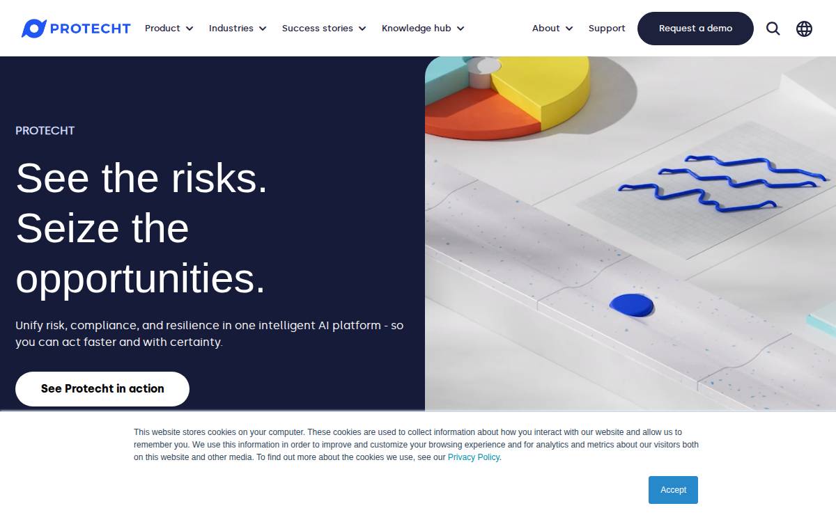 Protecht website preview
