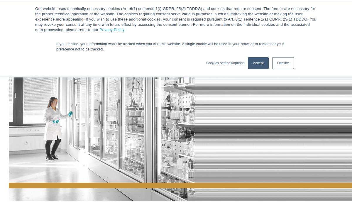 Proteros website preview