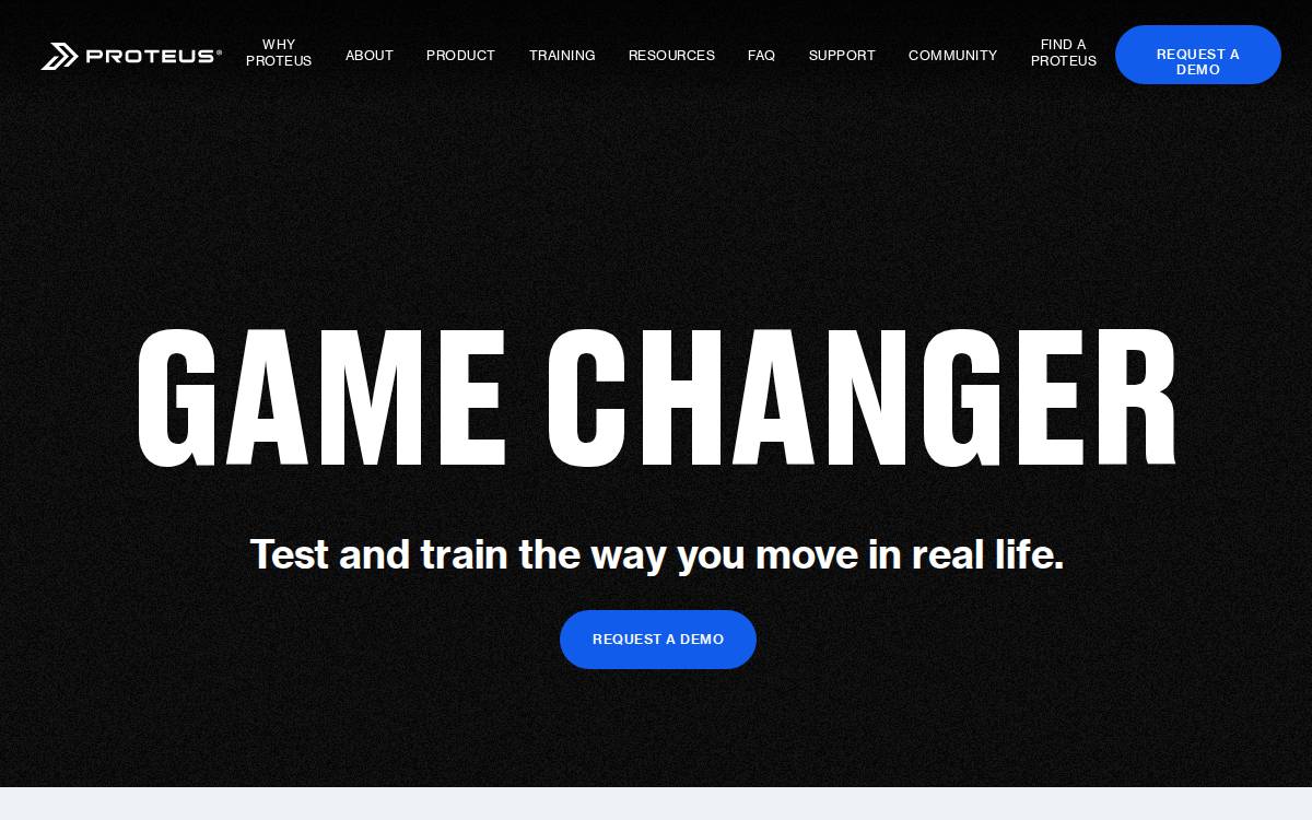 Proteus website preview