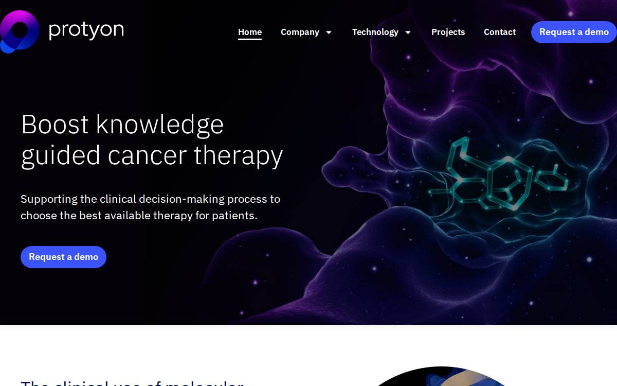 Protyon website preview