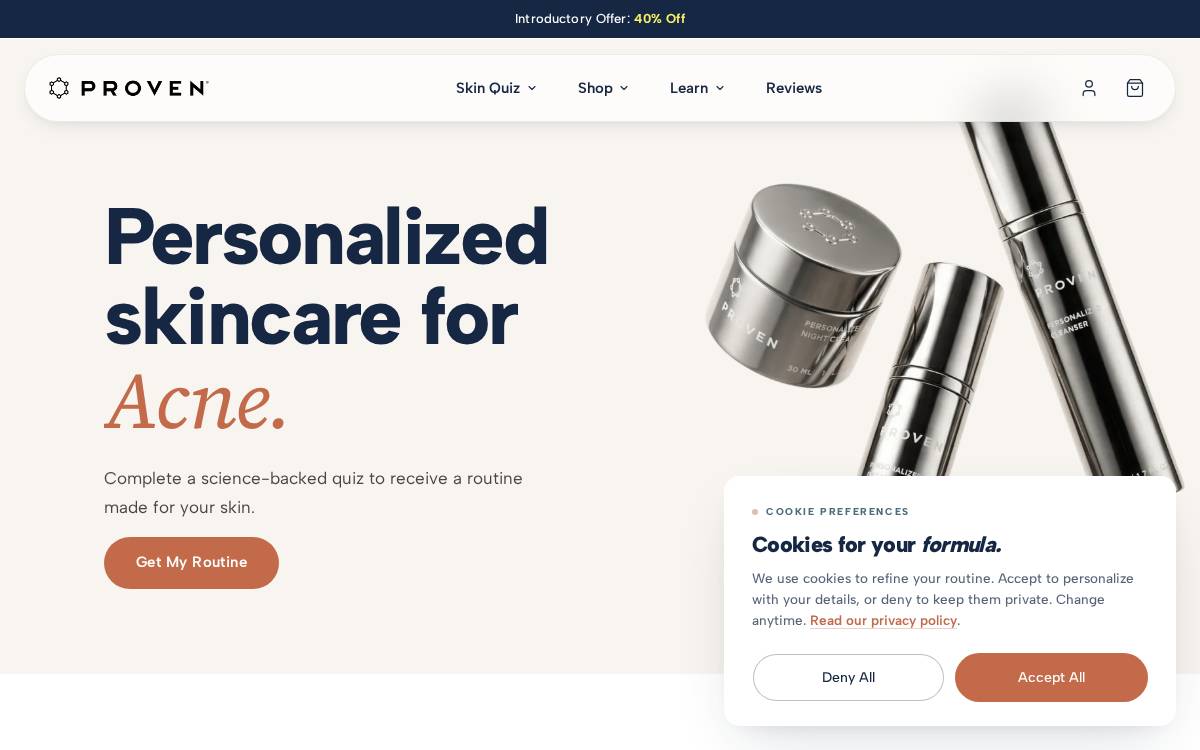 Proven Group website preview