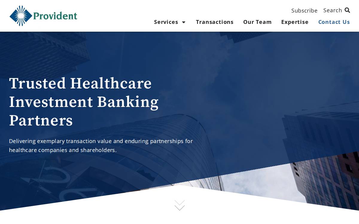 Providenthp website preview