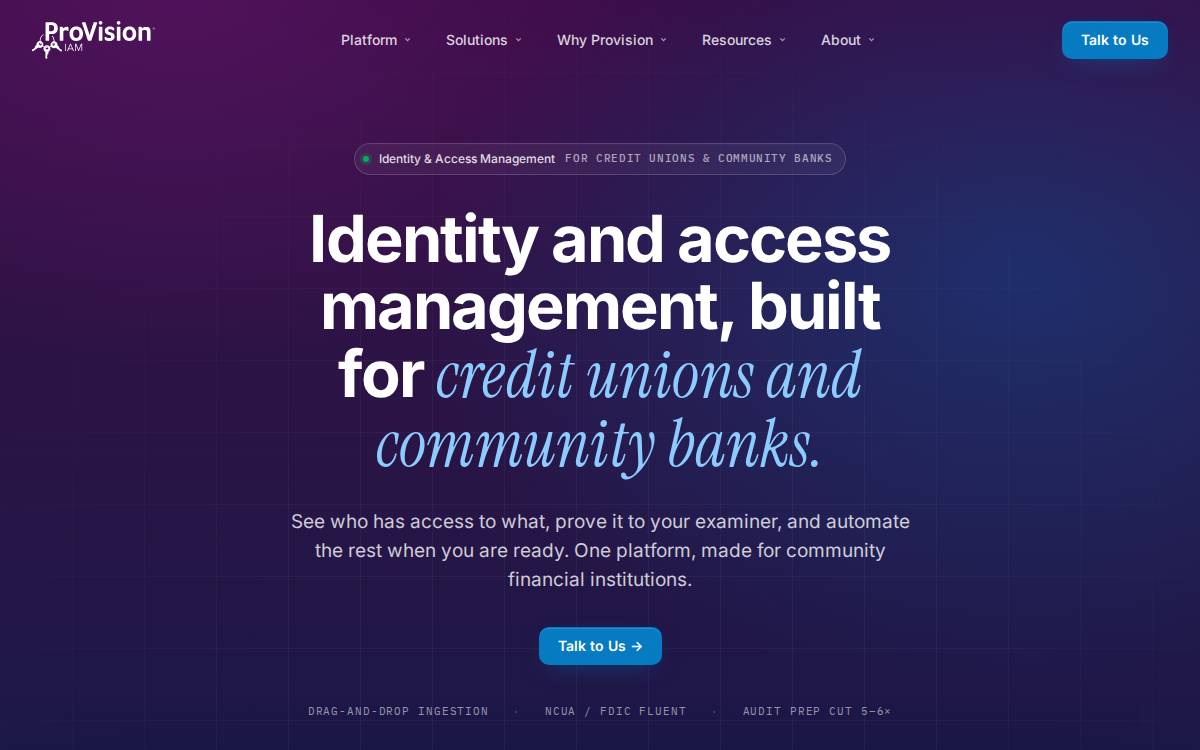Provision IAM website preview