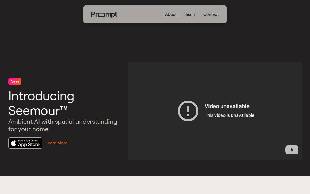 Proxima website preview