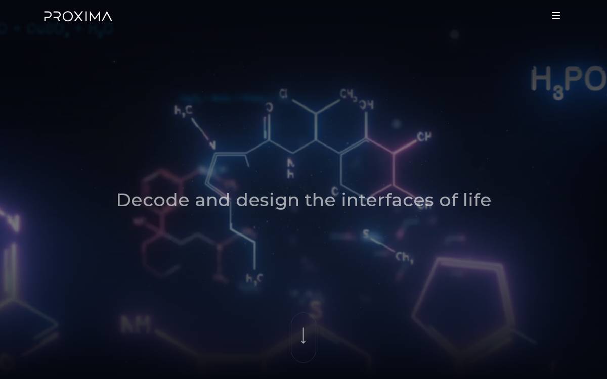 Proxima website preview