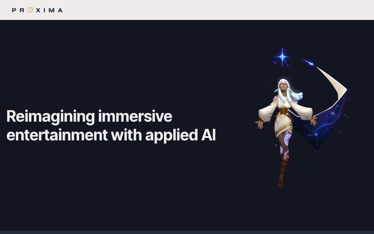 Proxima website preview