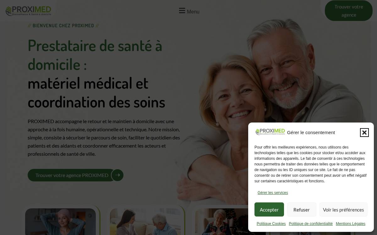 Proximed website preview