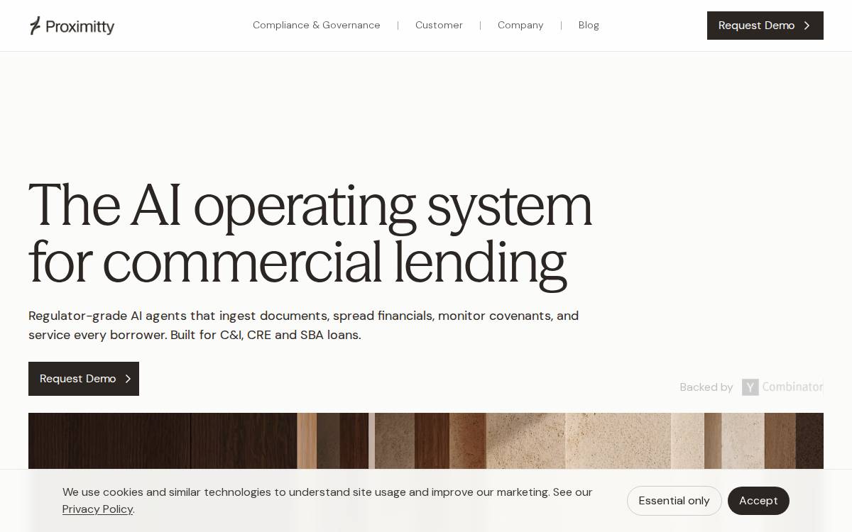 Proximitty website preview