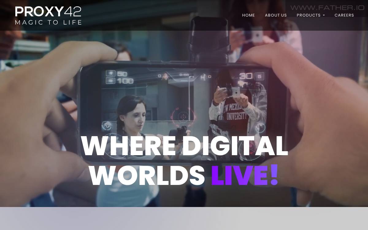 Proxy42 website preview