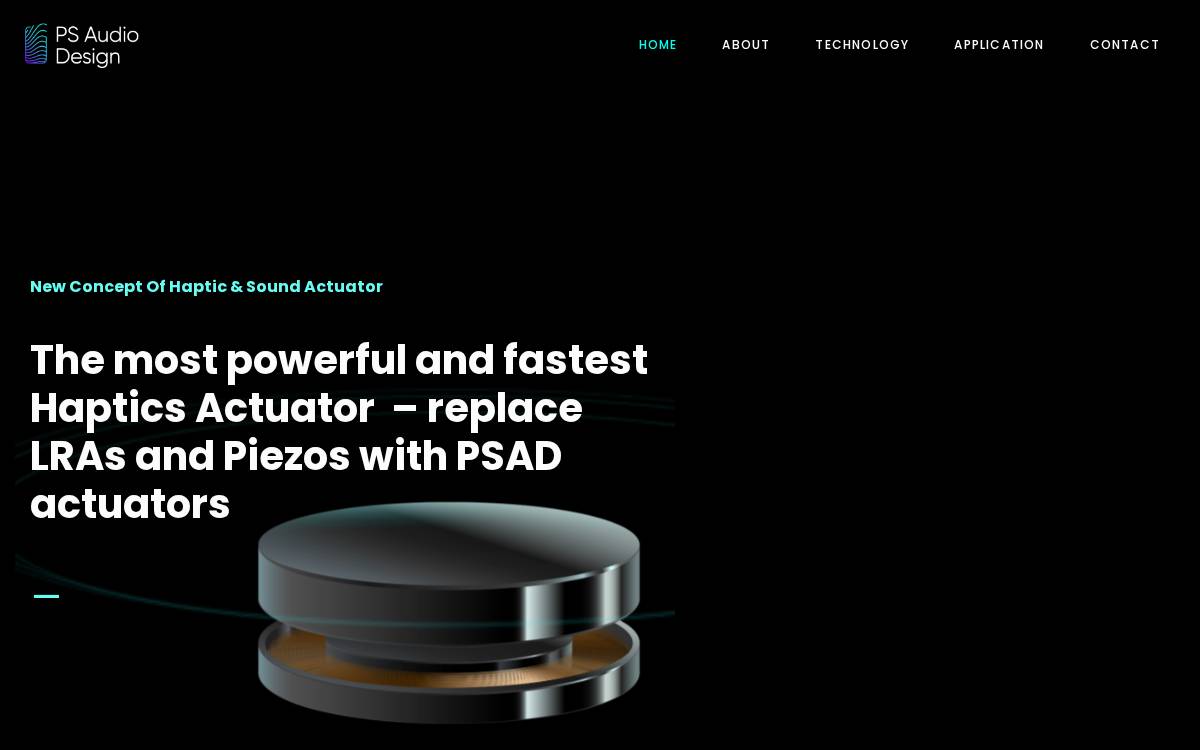Psaudiodesign website preview