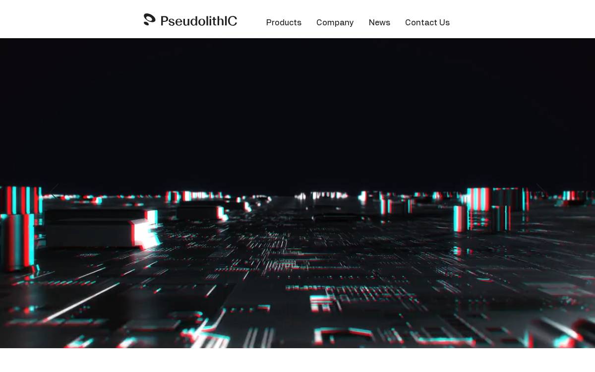 PseudolithIC website preview