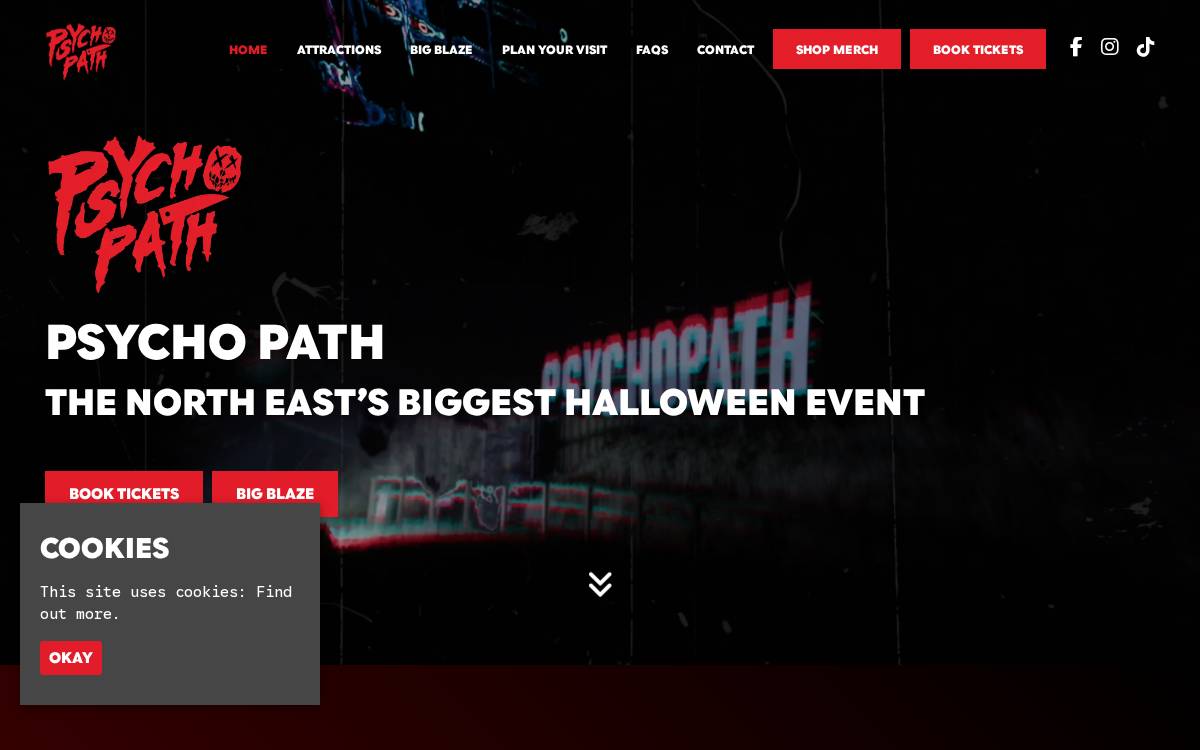 Psycho website preview