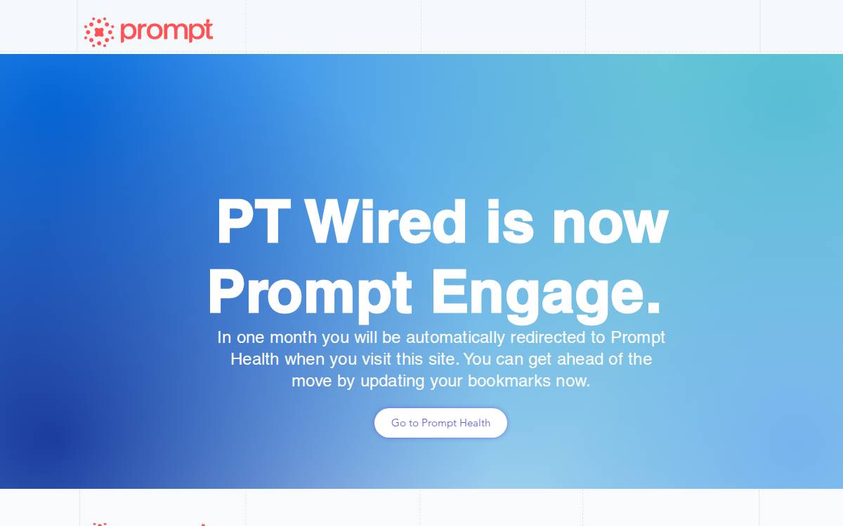PT Wired website preview