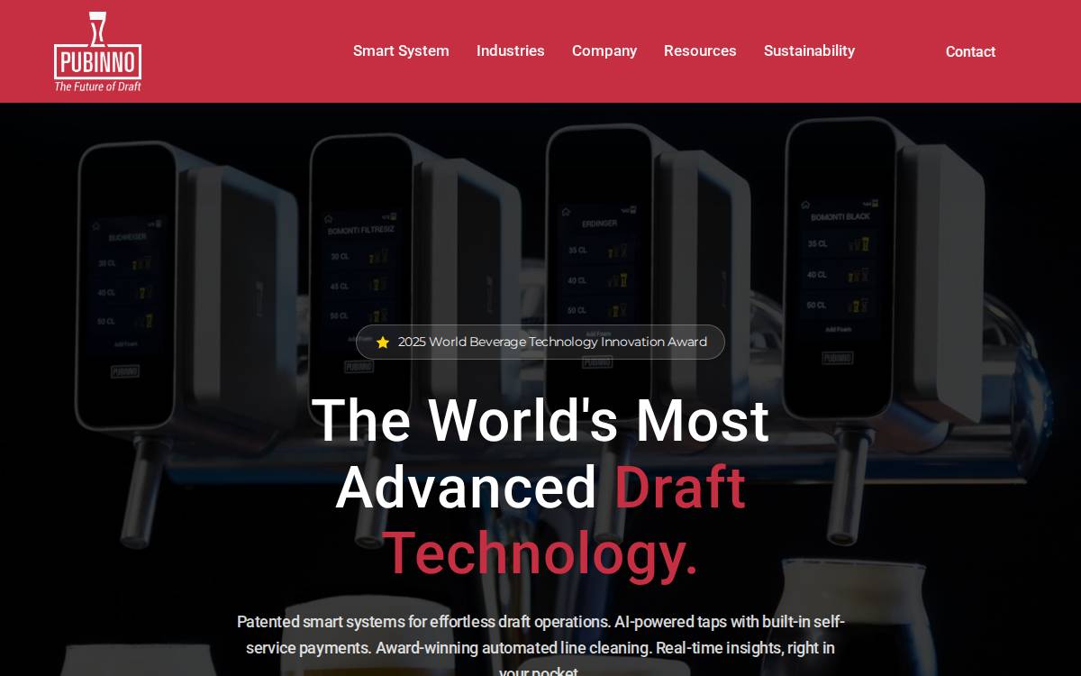 PubInno website preview