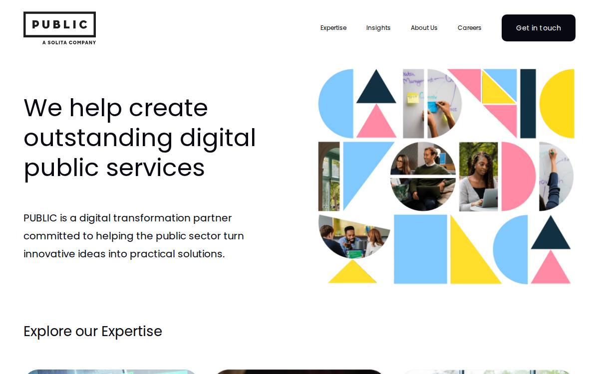 Public website preview