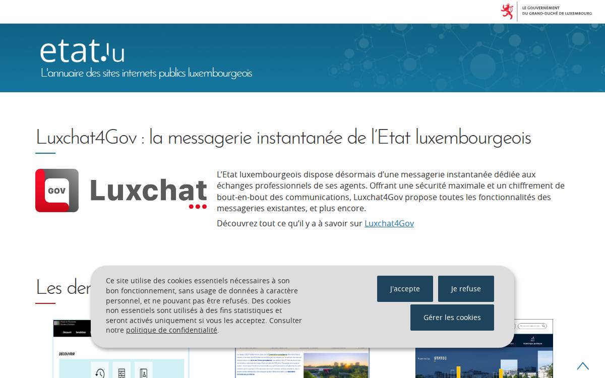 Public website preview