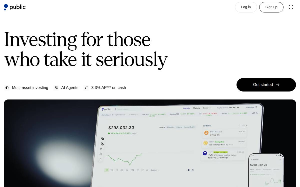 Public website preview