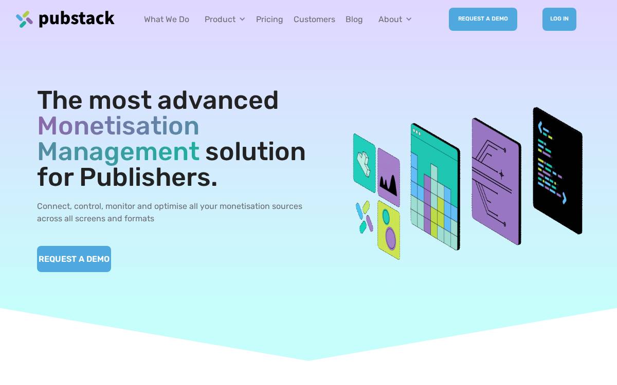 Pubstack website preview