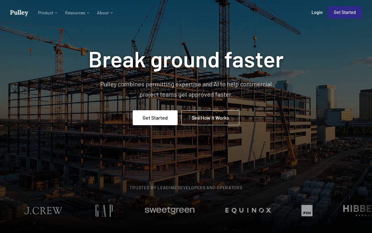 Pulley website preview