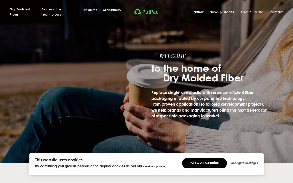 PulPac website preview