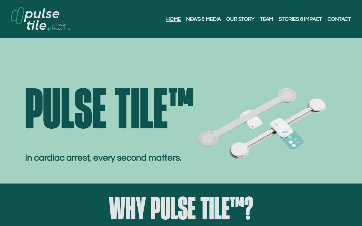 Pulsatile Innovations website preview