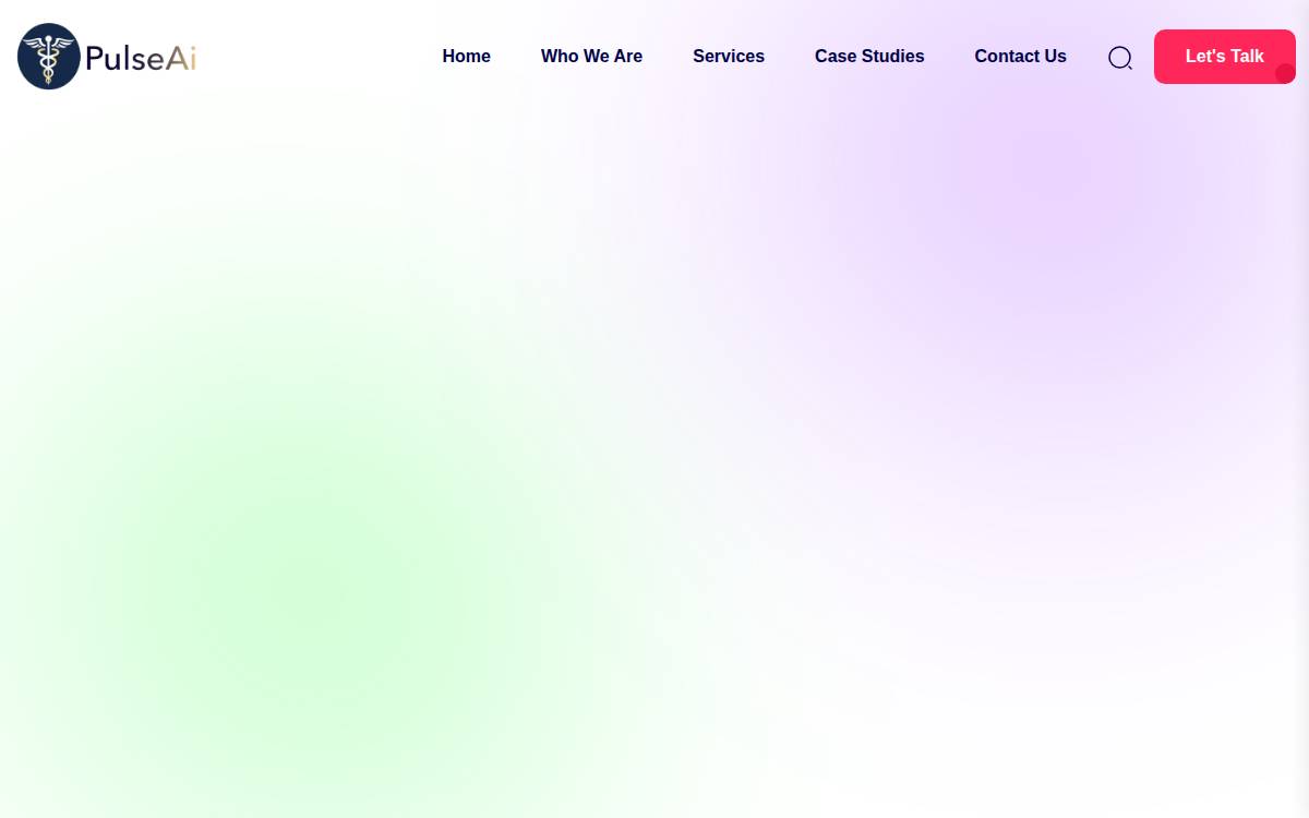 PulseAI Solutions Website website preview