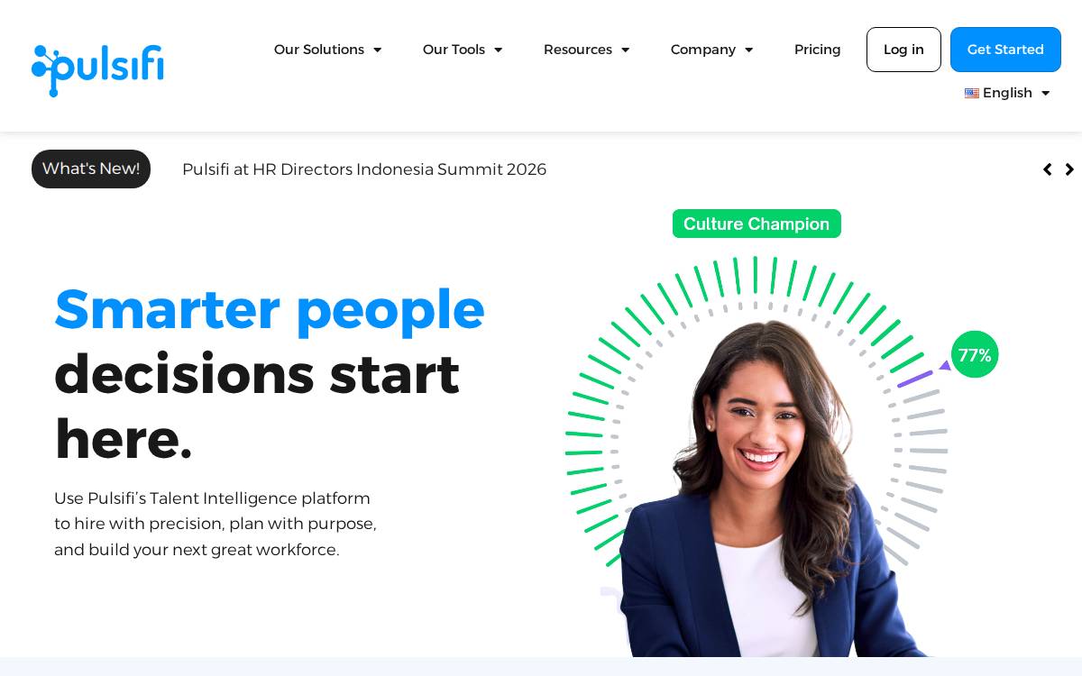 Pulsifi website preview