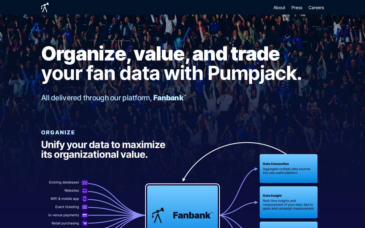 PumpJack Dataworks website preview