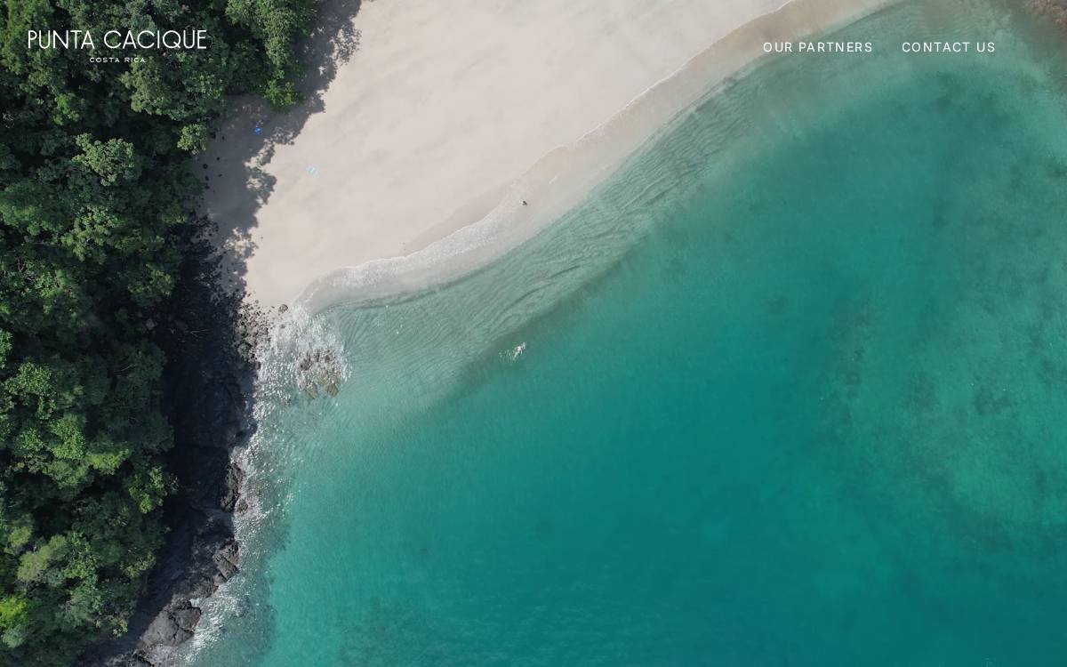 Punta Cacique website preview