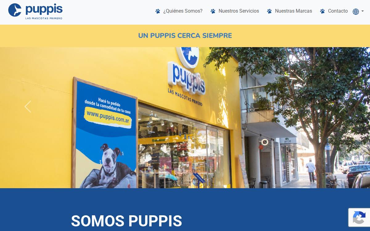 Puppis website preview