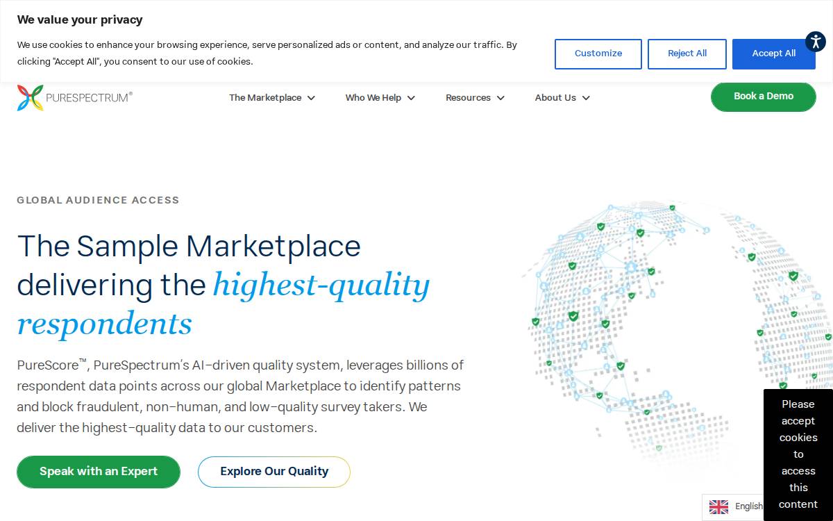 PureSpectrum website preview