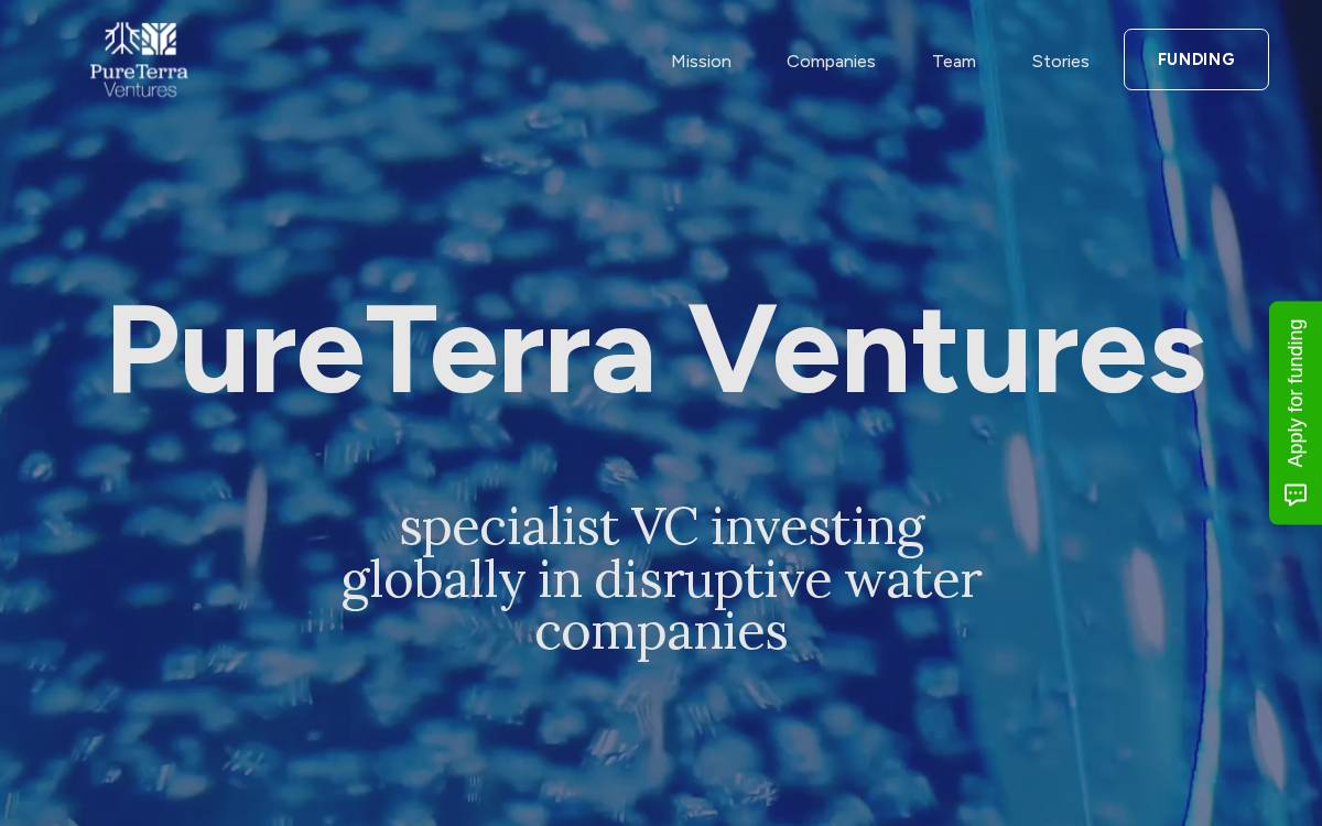 PureTerra Ventures website preview
