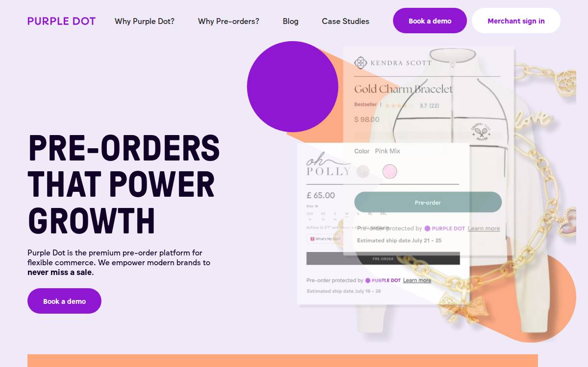 Purple Dot website preview