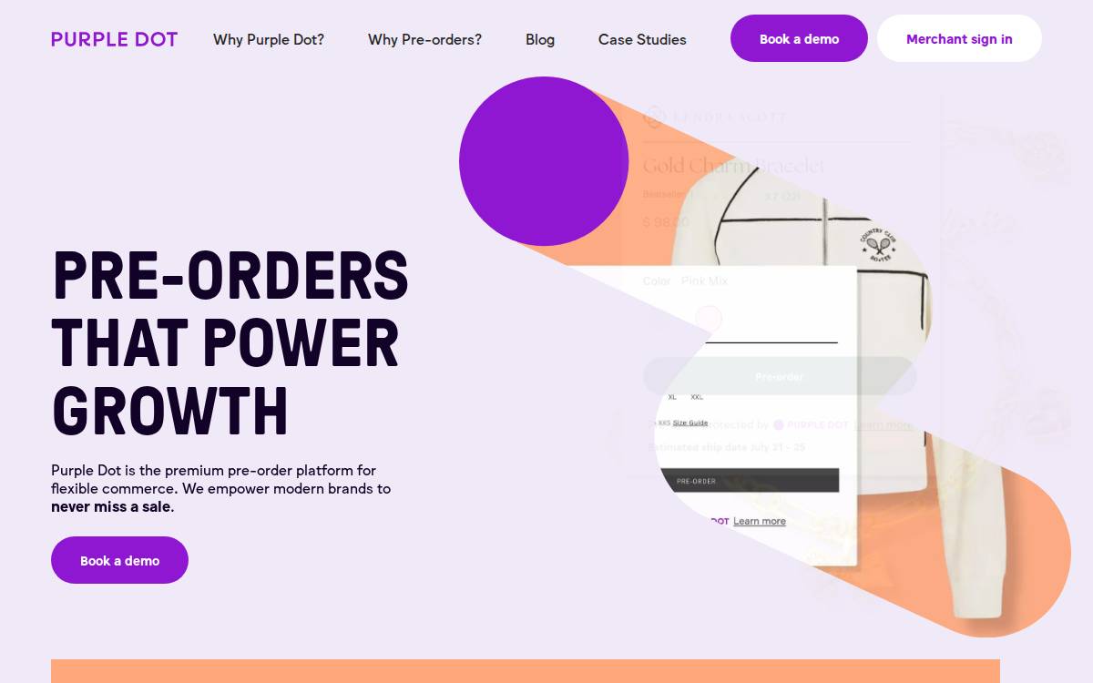 Purpledotprice website preview