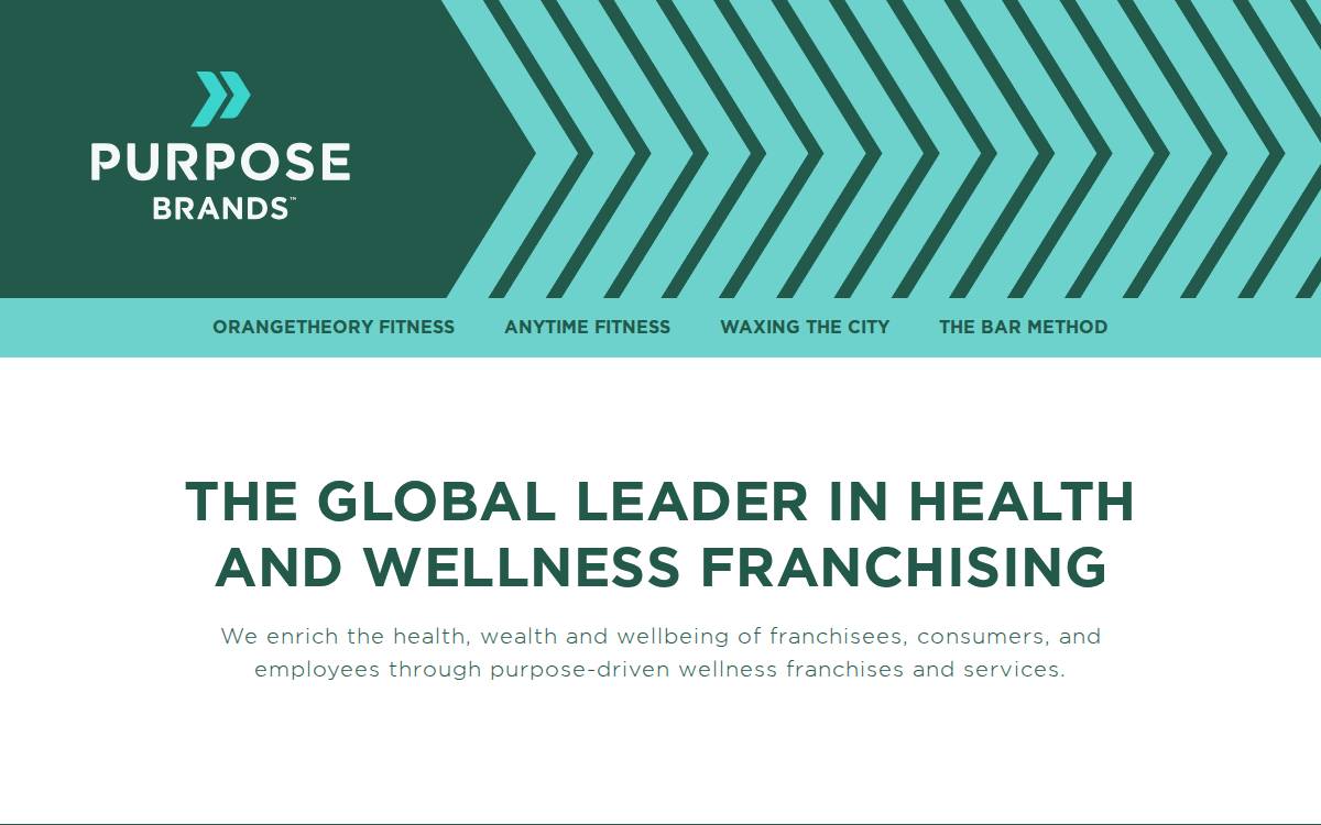Purpose Brands website preview