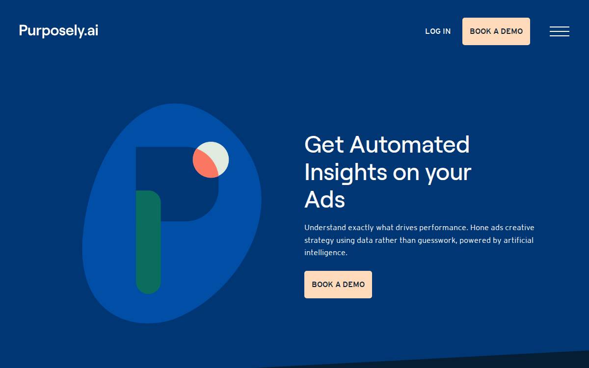 Purposely.ai website preview