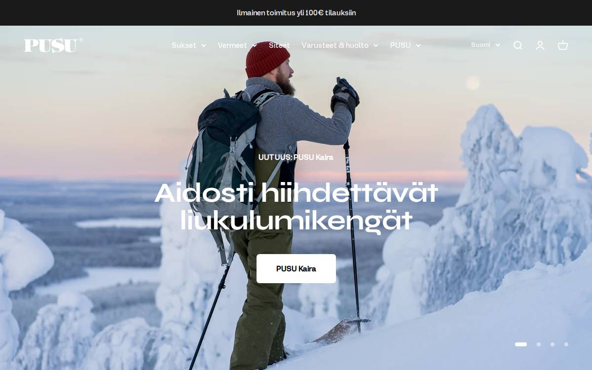 PUSU website preview