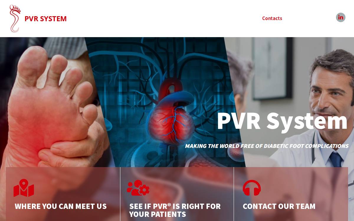 Pvrmed website preview