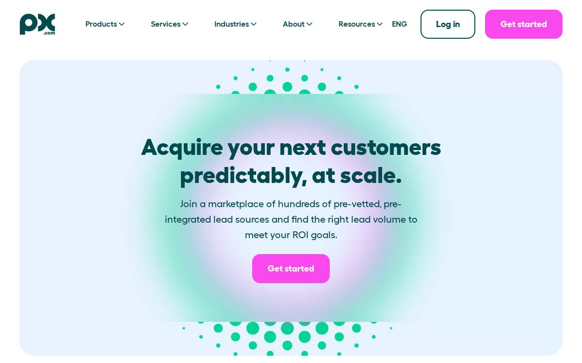 Px website preview