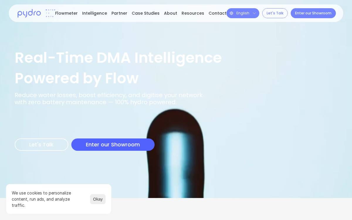 Pydro website preview