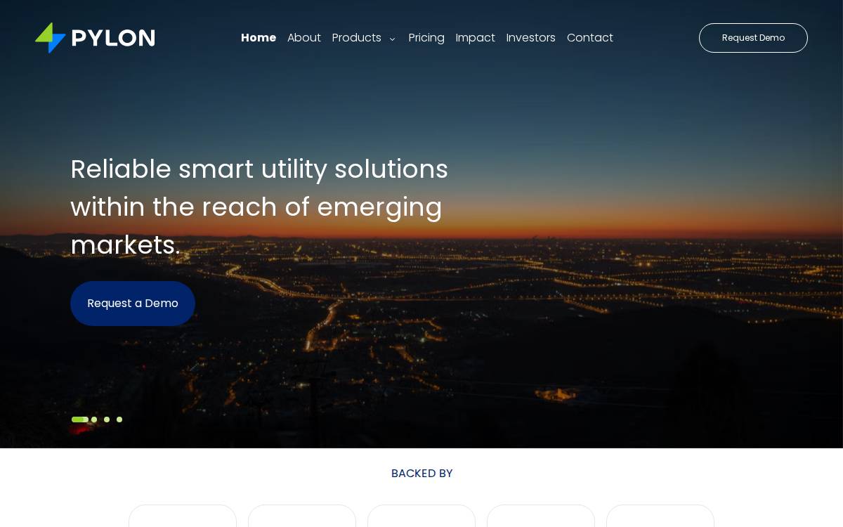 Pylon website preview