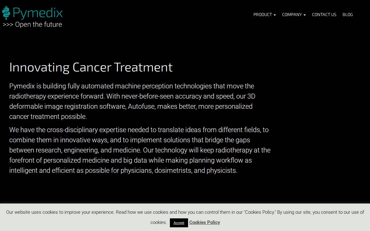 Pymedix website preview
