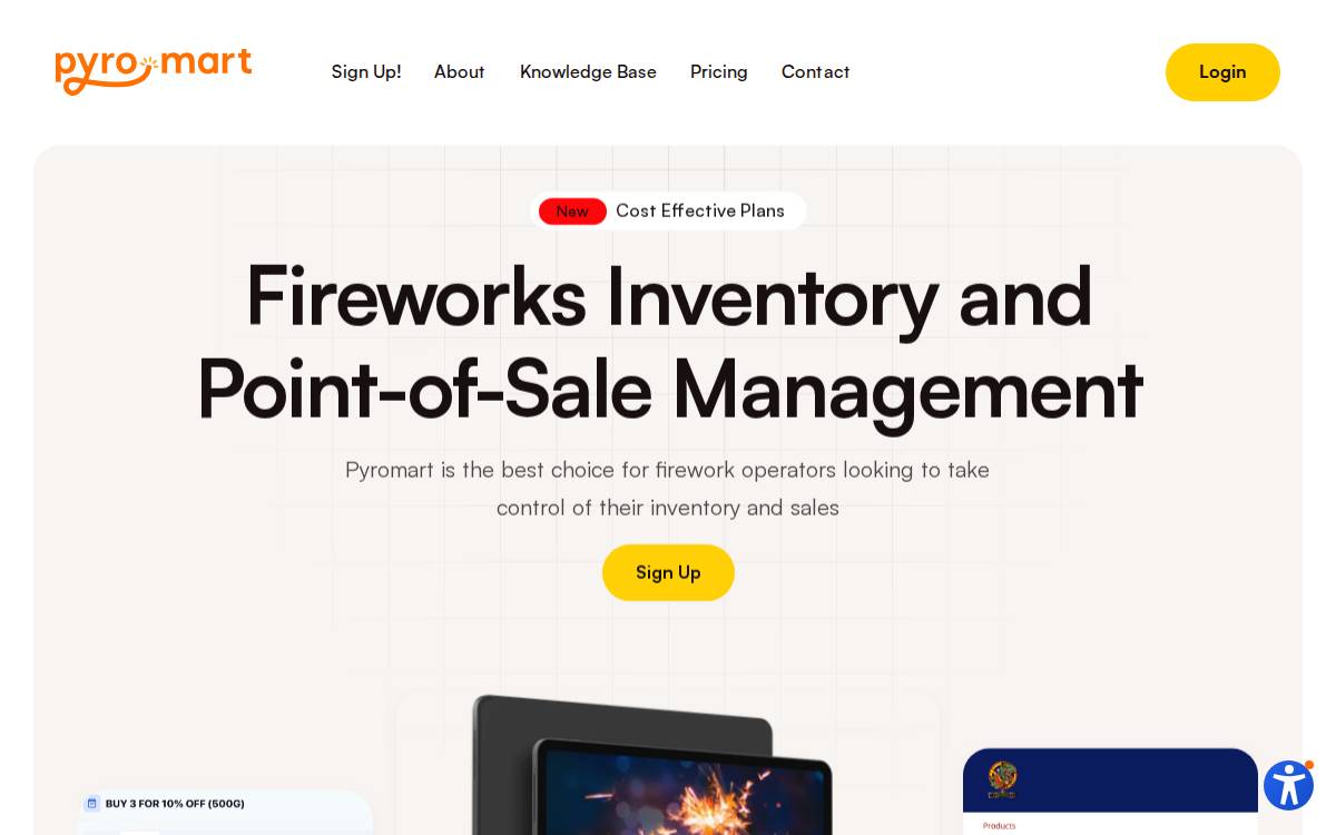 pyromart website preview