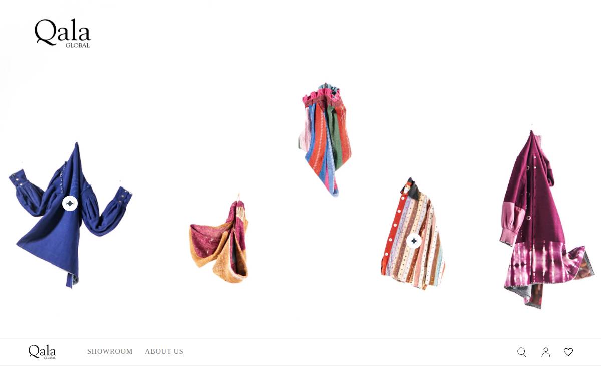 Qala website preview